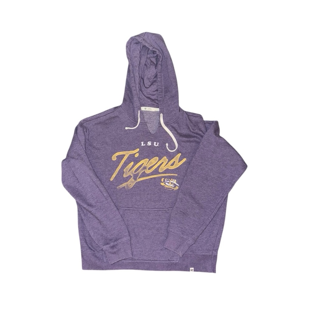 47 Brand LSU Tigers Purple Hoodie